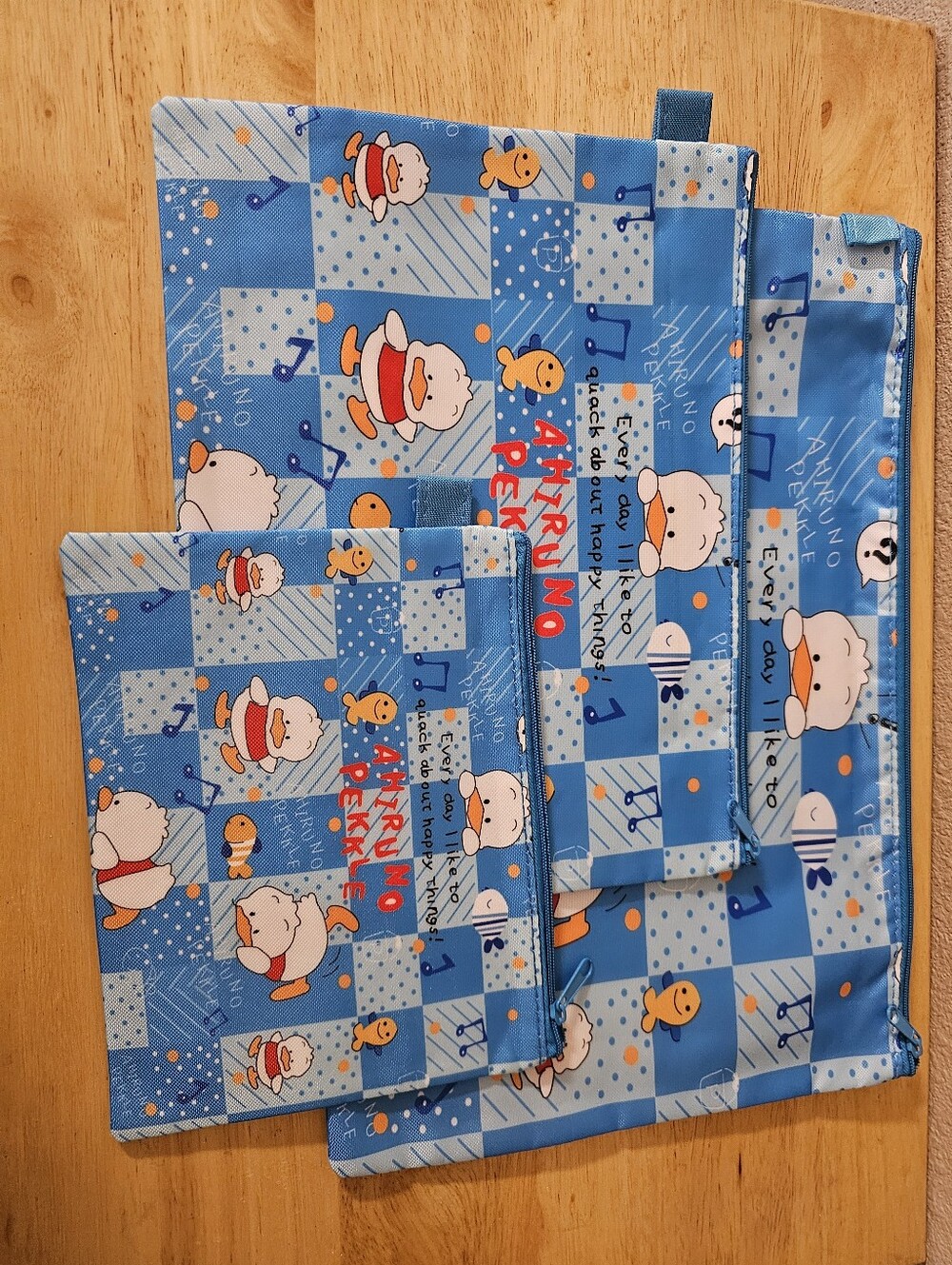 Pekkle Zippered Pouch Set